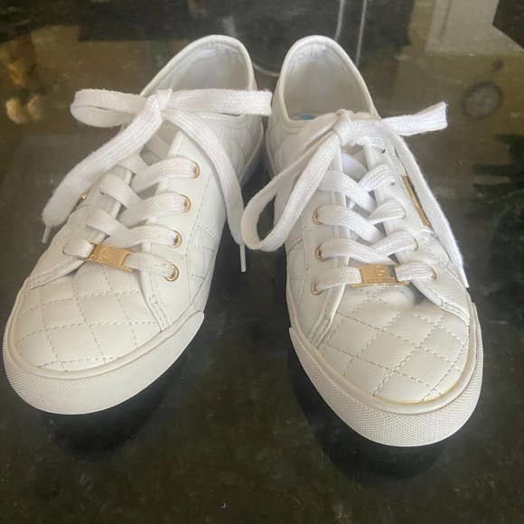 G by Guess Shoes - G By Guess Los Angeles Backer White - Women's Size 6.5 M